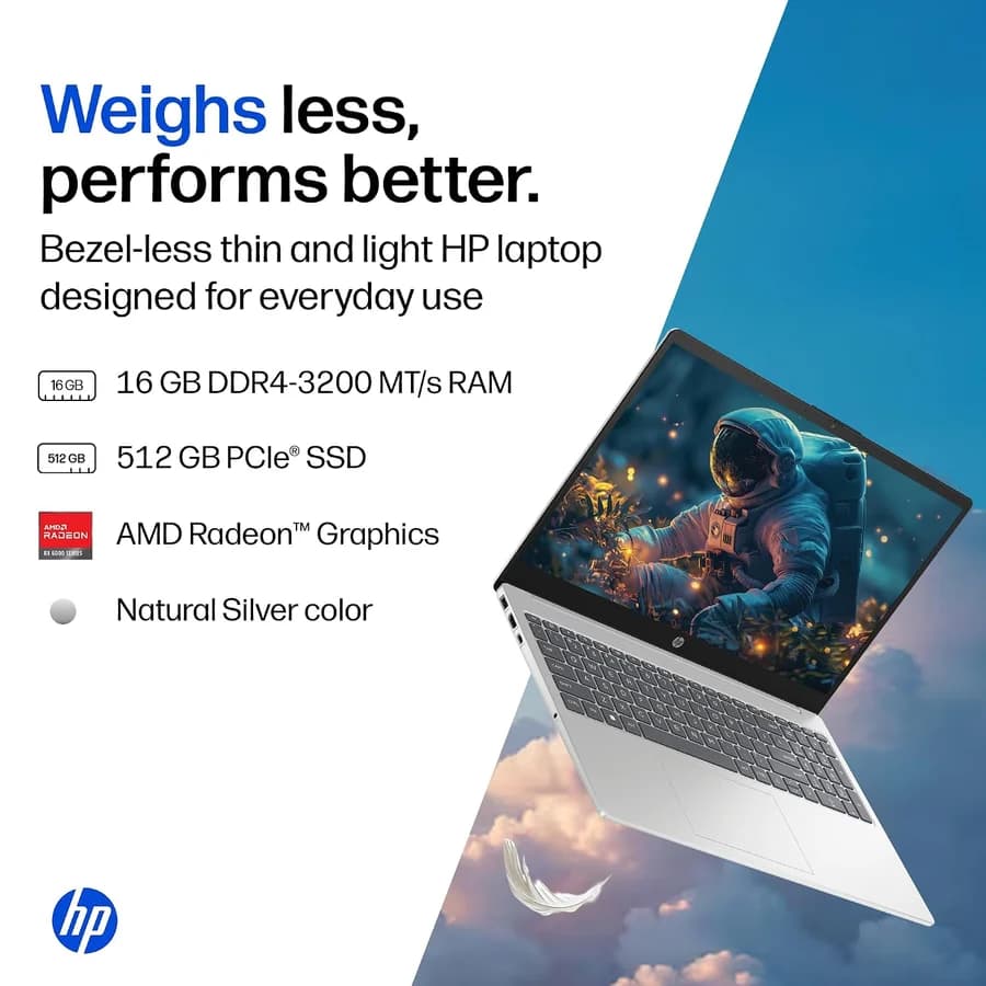 HP 15 AMD Ryzen 7 Laptop 15-FC0761AU LAPTOP