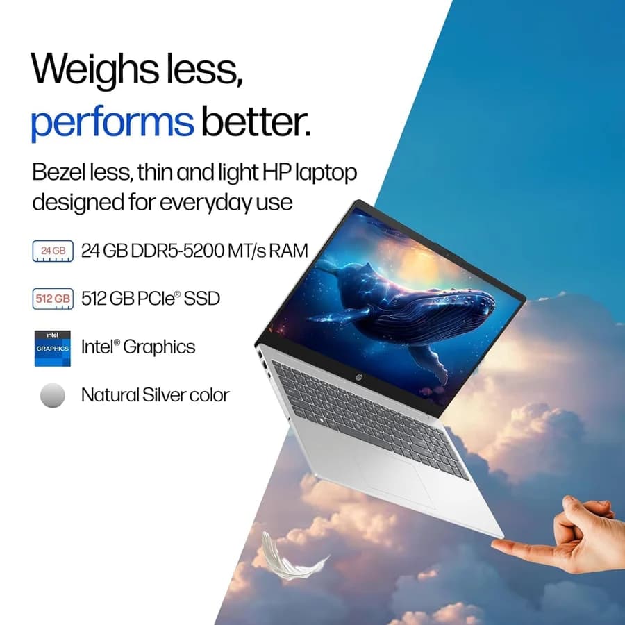 HP 15 Intel Core 5 Laptop 15-FD0262TU LAPTOP