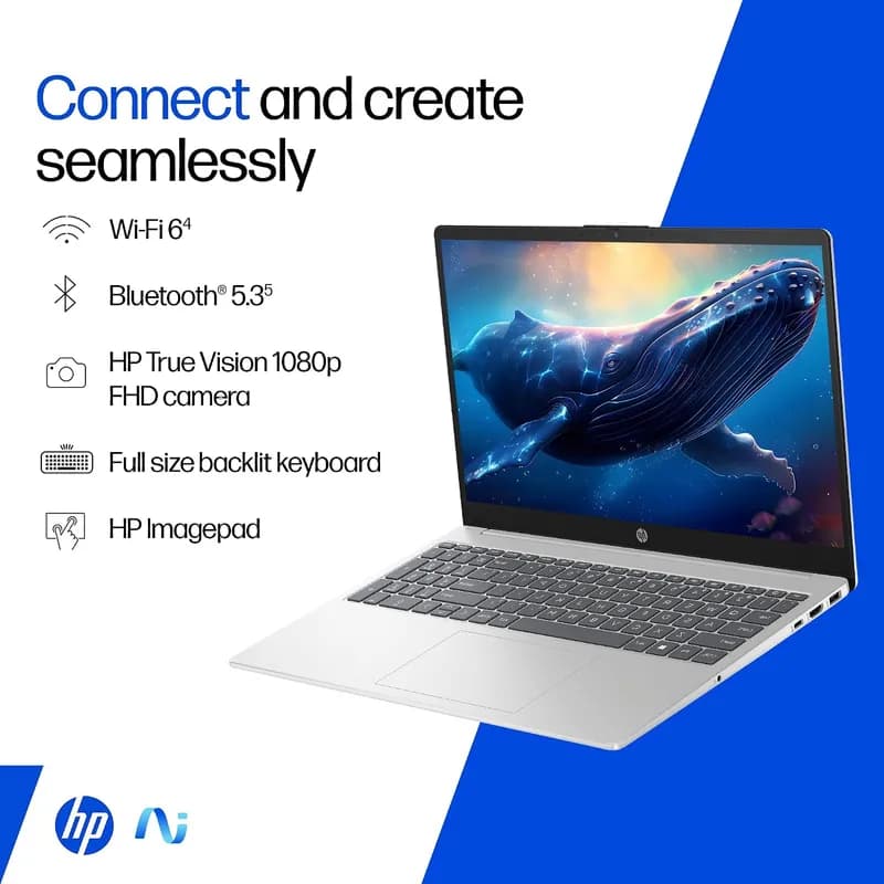 HP 15 Intel Core Ultra 5 Laptop 15-FD1354TU LAPTOP