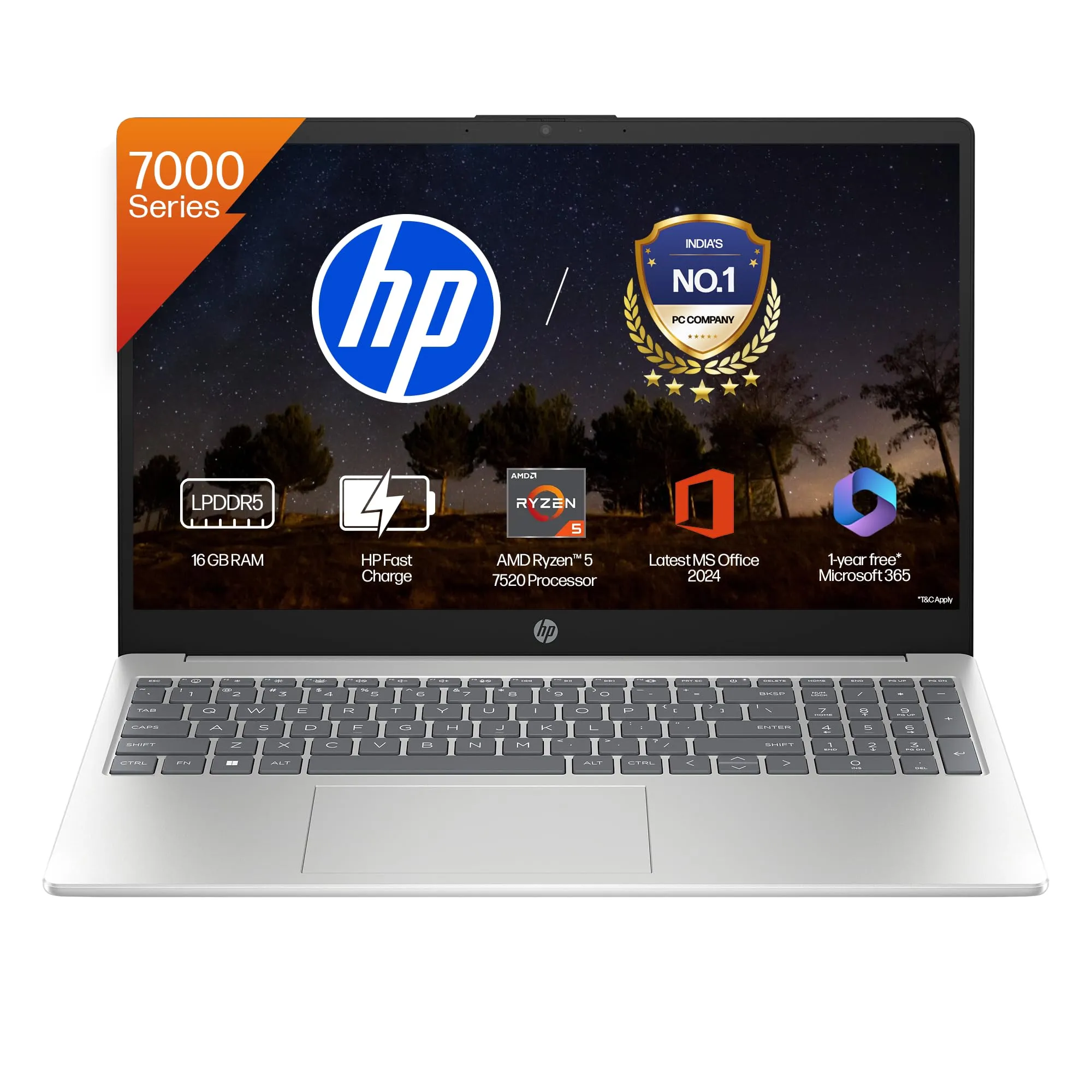 HP 15 Series AMD Ryzen 5 Laptop 15-FC0690AU LAPTOP