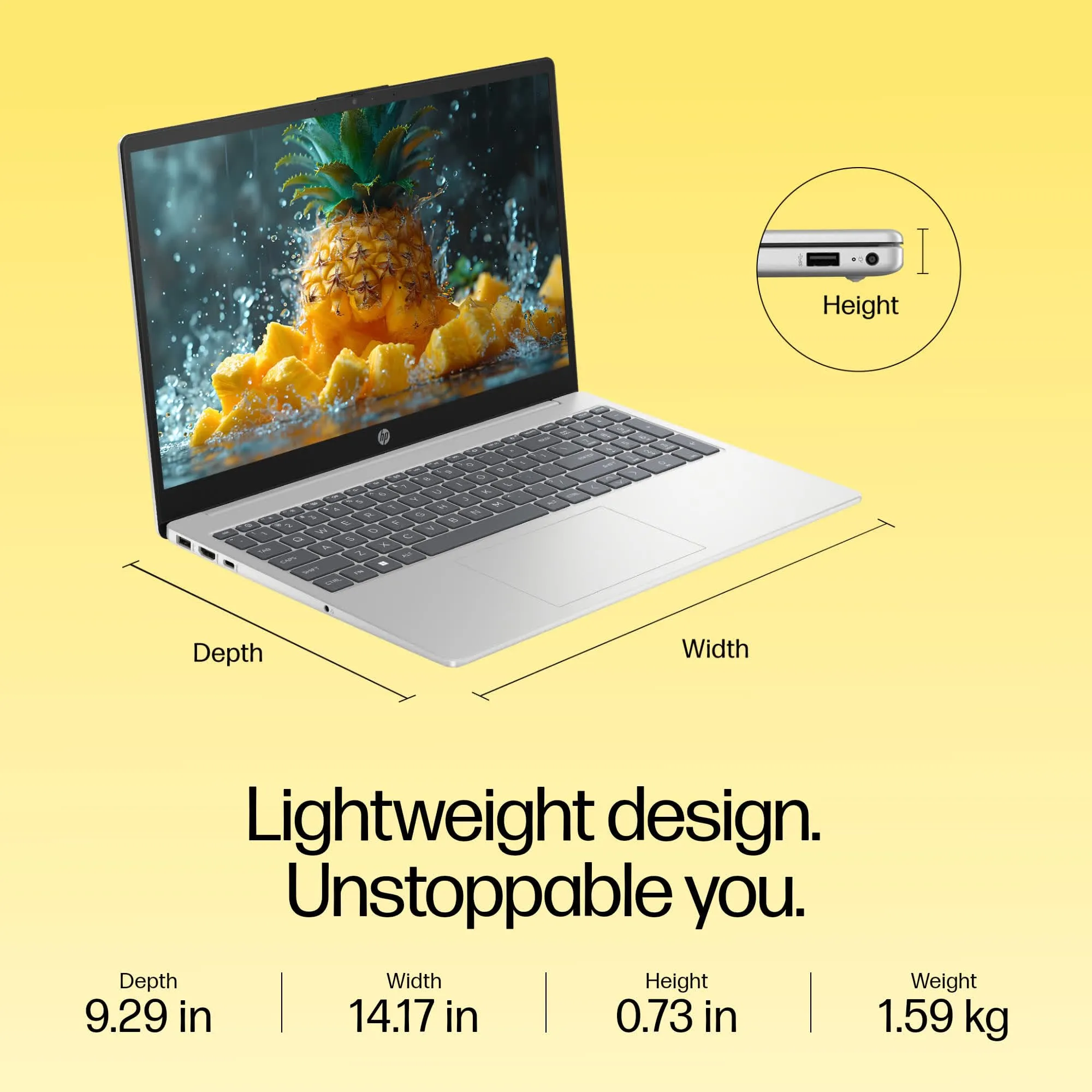 HP 15 Series AMD Ryzen 5 Laptop 15-FC0690AU LAPTOP