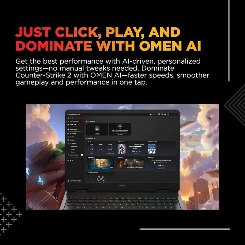 HP OMEN Slim 16 16-AN0012TX Gaming Laptop