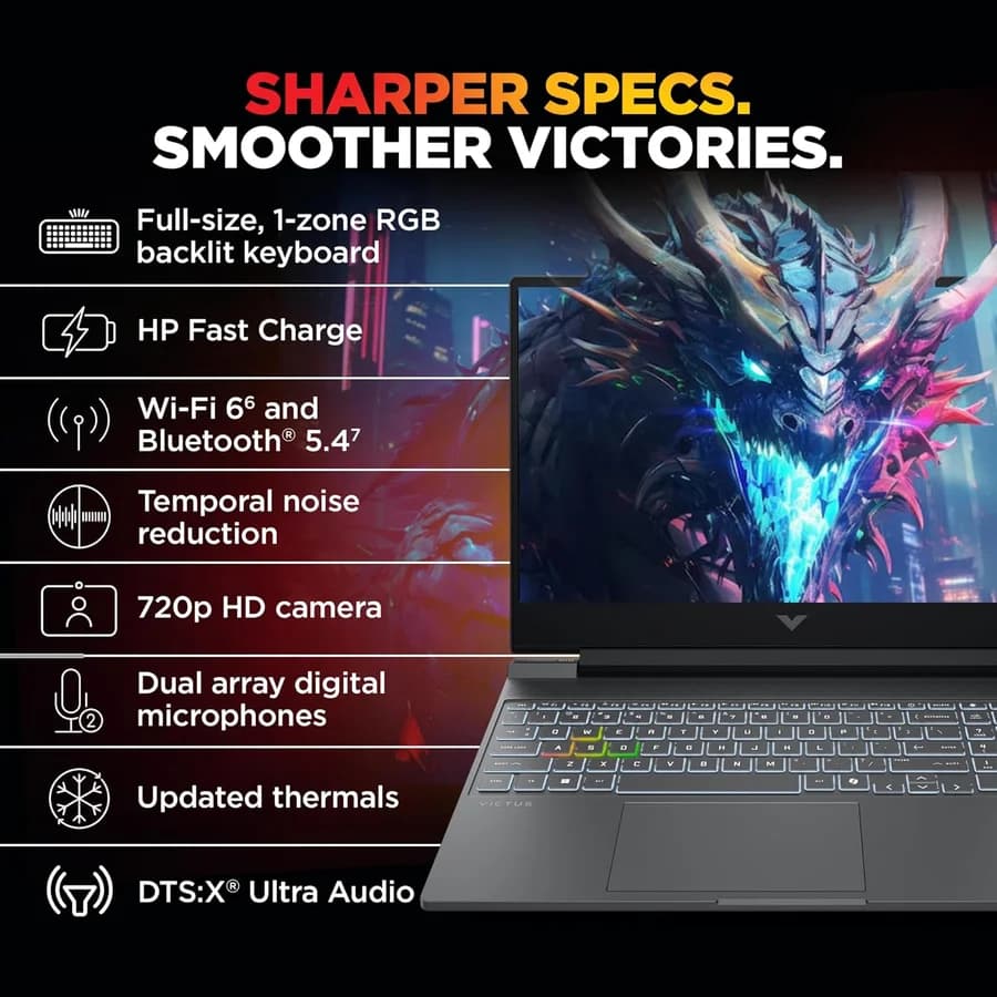 HP Victus 15-FA2303TX Gaming Laptop
