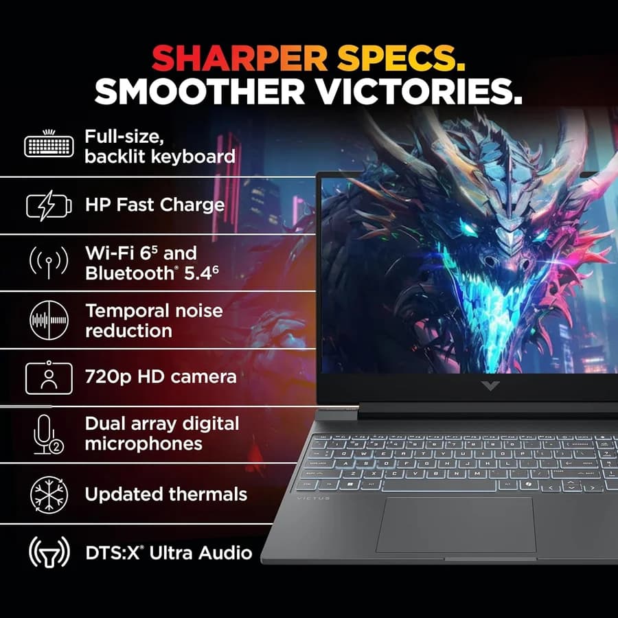 HP Victus 15-FA2495TX Gaming Laptop