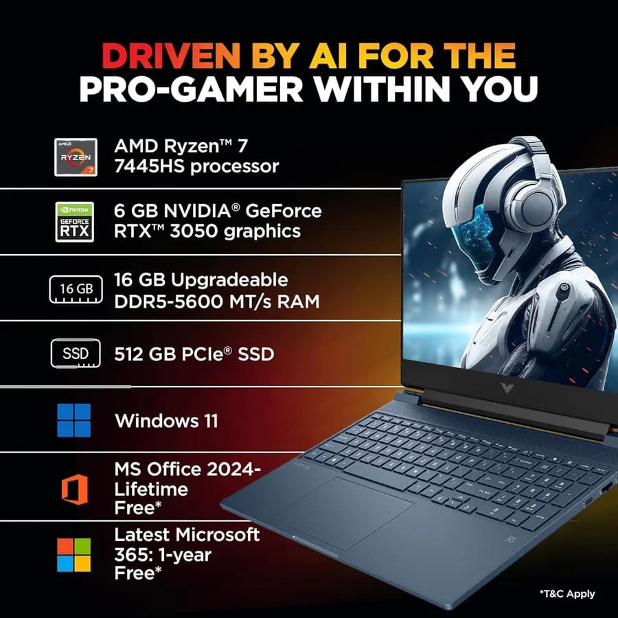 HP Victus 15-FB3120AX Gaming Laptop