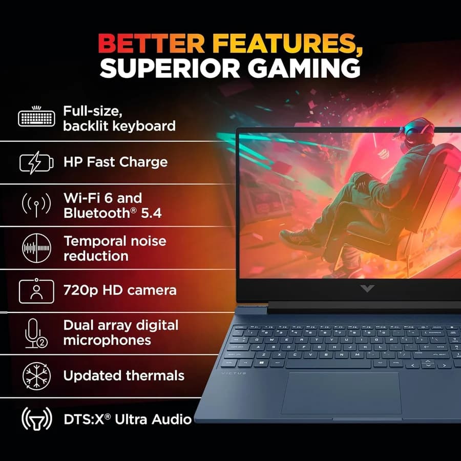 HP Victus 15-FB3120AX Gaming Laptop