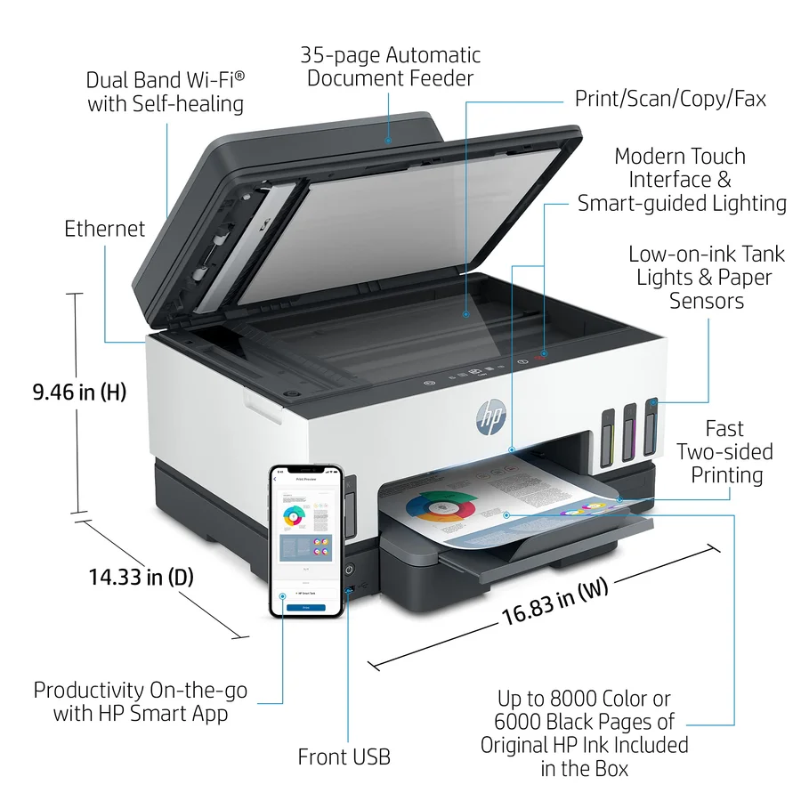 HP Smart Tank 790 All-in-One Ink Tank Printer
