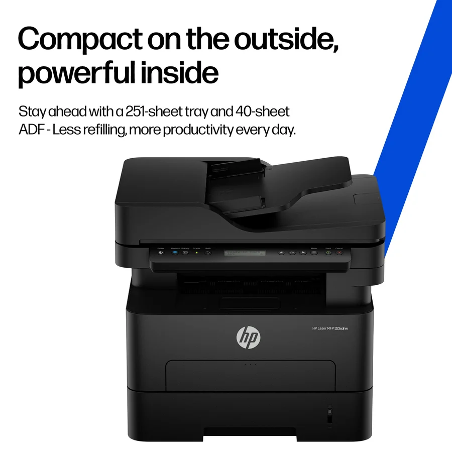 HP LaserJet 323sdnw Printer