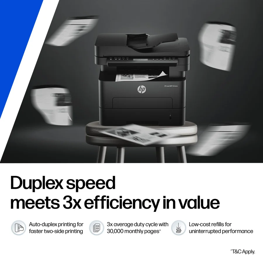 HP LaserJet 323sdnw Printer